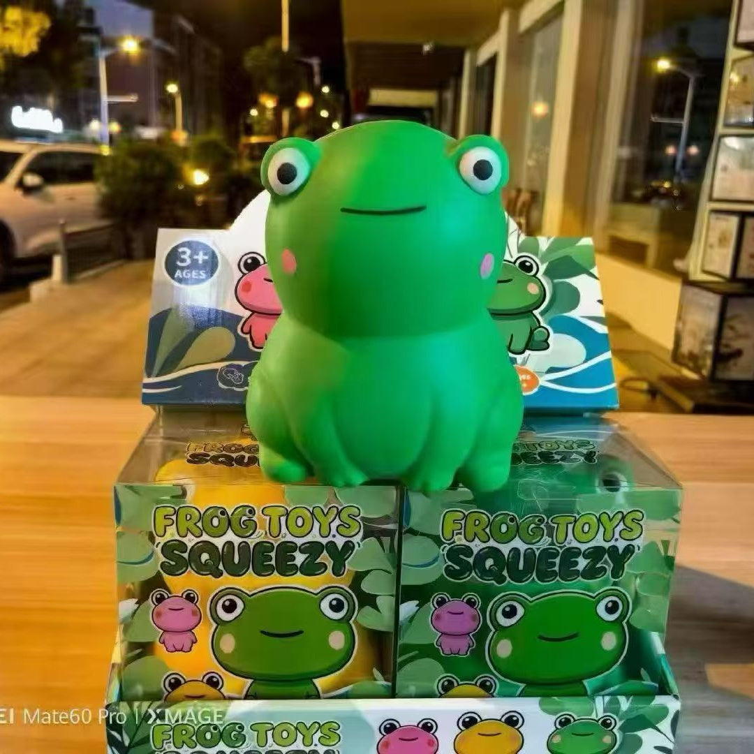 frog squishy toy